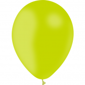 25 Ballons Pistache / Limette Standard 14 cm