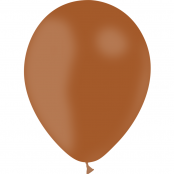 50 ballons Marron standard 30cm