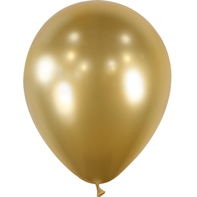 Ballons Standards (30cm) 50 Ans Noir-Blanc - Set de 5 Pièces