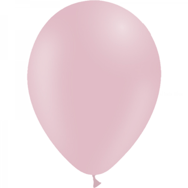 25 Ballons Rose Bébé pastel mate 45 cm