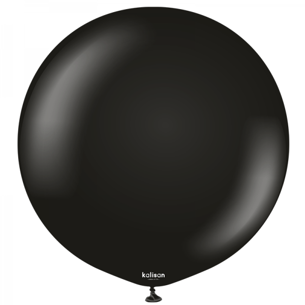 1 Ballon Noir Standard 45cmkalisan KALISAN 45 cm Ø KALISAN