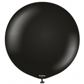 1 Ballon Noir Standard 45cm