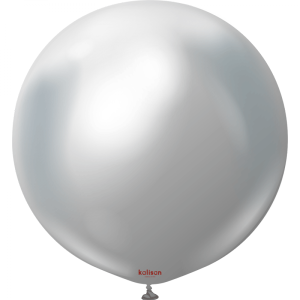 1 Ballon Argent Mirror 45cmkalisan KALISAN 45 cm Ø KALISAN