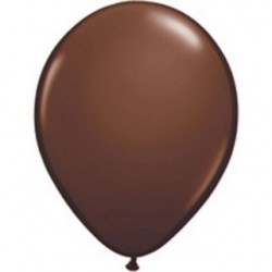 100 Ballons Chocolat Brown 12.5 cm