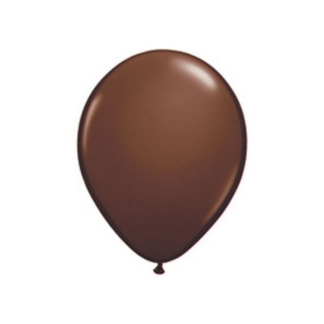 100 Ballons Chocolat Brown 12.5 cm