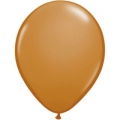100 Ballons Mocha Brown 12.5 cm