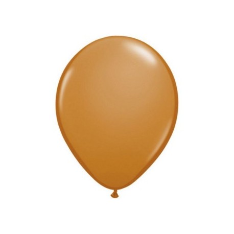 100 Ballons Mocha Brown 12.5 cm