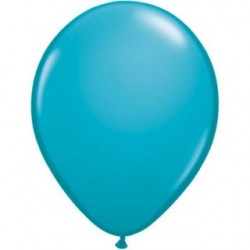 100 Ballons Turquoise Tropical Tea 12.5 cm
