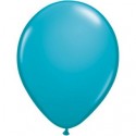 100 Ballons Turquoise Tropical Tea 12.5 cm