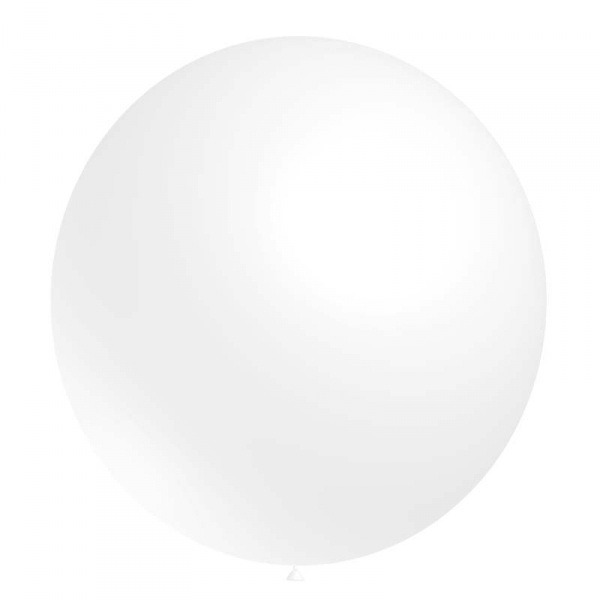 1 ballon Blanc Standard 150cm